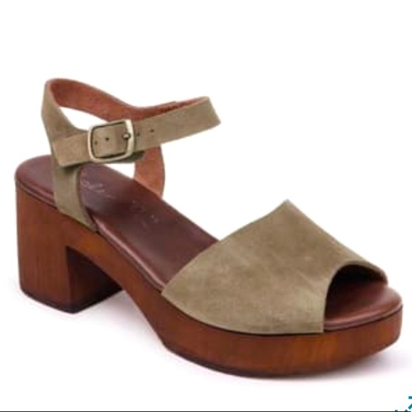 Splendid | For Anthropologie in Olive Suede - Picture 7 of 9